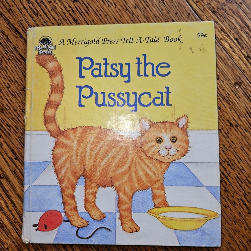 Patsy‎ the Pussycat 1986 Vintage Children's Book Merrigold Press Mabel Watts